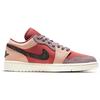 Женские кроссовки Air Jordan 1 Low Canyon Rust Розовый Черный Фиолетовый Дымчатый DC0774-602