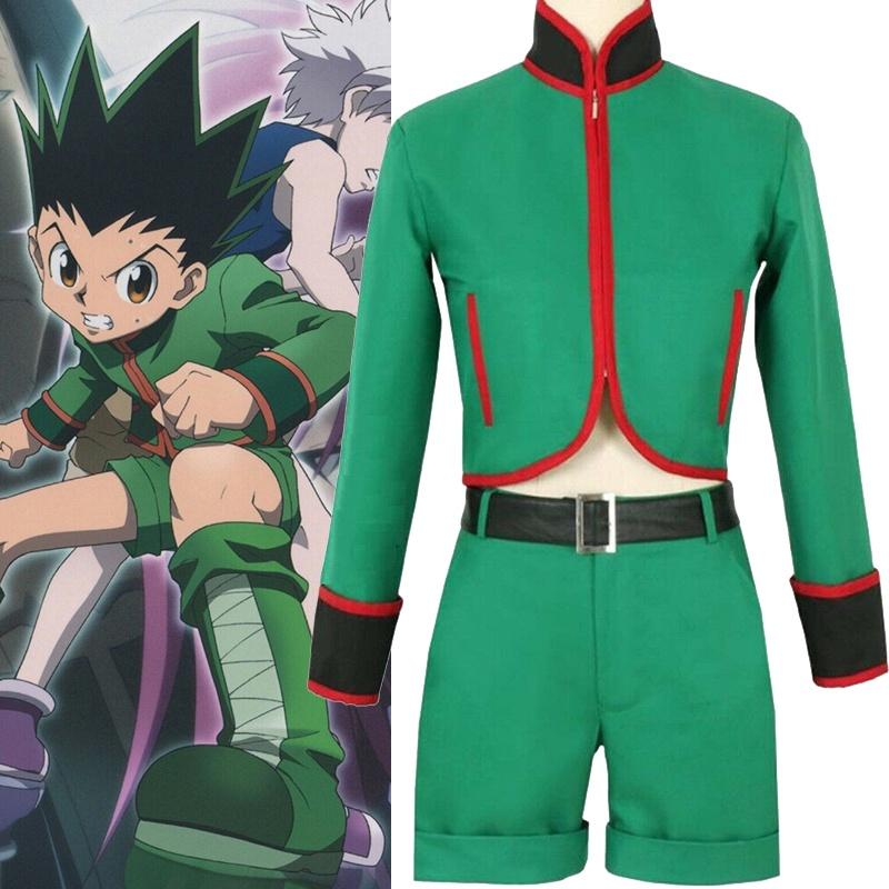 Костюм Гона Фриксса Охотник Охотник Мужской Стильный Короткий Наряд Для Хэллоуина