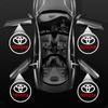 Светодиодная подсветка порога автомобиля Welcome Light для Toyota GRsport Crown Hilux Aygo Yaris Corolla Логотип Тень Призрака Световая Атмосфера Универсальная Посадка