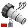 For Intex ARU Threaded Plastic Pool Hose Adapter for 4000 2500 2000 1500 Gallon/Hour Filter Pumps with Threaded Hose Connections