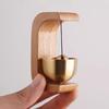 1Pcs Entrance Doorbell Shopkeeper'S Bell Wind Bell Door Opening Wooden Clock Reminder For Home Small Bell Decorations