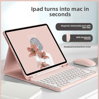 Магнитный съемный чехол-клавиатура для iPad 9-го поколения iPad Pro 11 Air 6 со слотом для Apple Pencil Защитный чехол