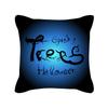 Peach Skin Velvet Throw Pillow Cover Halloween Decorative Cushion Case for Sofa Bedroom Office 45x45cm