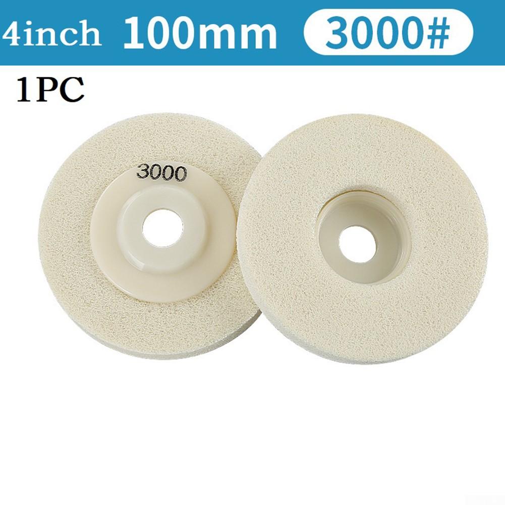 Полировальный круг, 4 дюйма, угловая шлифовальная машина с зернистостью 60-3000, 1 шт.
