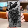 Skull Head Flower Art Phone Case For Motorola Edge 50 40 Pro 60 50 40 30 Ultra Neo Fusion Moto G Play G Stylus G Power G 2025