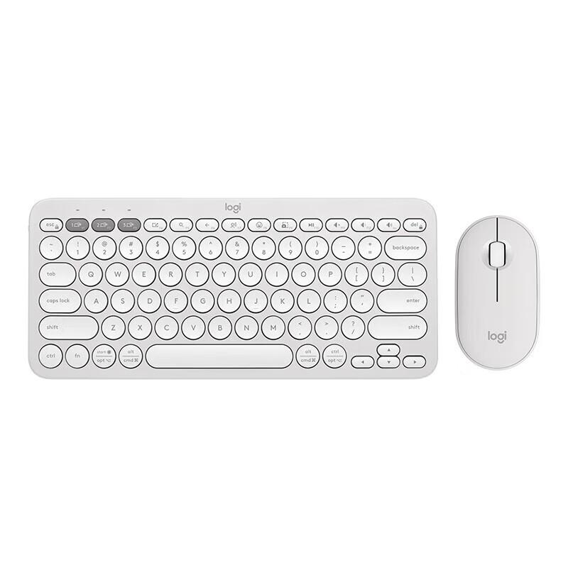 Logitech PEBBLE 2 COMBO Беспроводной набор: Клавиатура и мышь для нескольких устройств