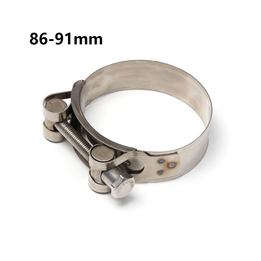 1pc Welding New Hardware Exhaust Repair Tool T Bolt Stainless Steel Hose Clamps Pipe Clip