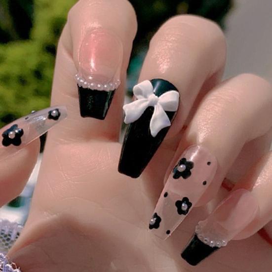 Yousheng 50 шт./компл. украшения для ногтей с гравировкой 3D-эффекта, мини-банты для украшения ногтей, аксессуары для ногтей для женщин