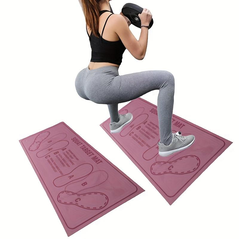 [Durable Squat Mat] Non-Slip Durable Two-Color Squat Mat | Suitable for Home and Gym Use