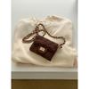 Autumn and Winter Mini Chain Bag Women's Suede New Small Square Bag Diamond Grid Retro Clamshell Messenger Bag
