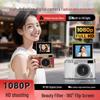 Retro Flip Screen Student Selfie HD Digital Camera Camcorder for Travel and Vlogs