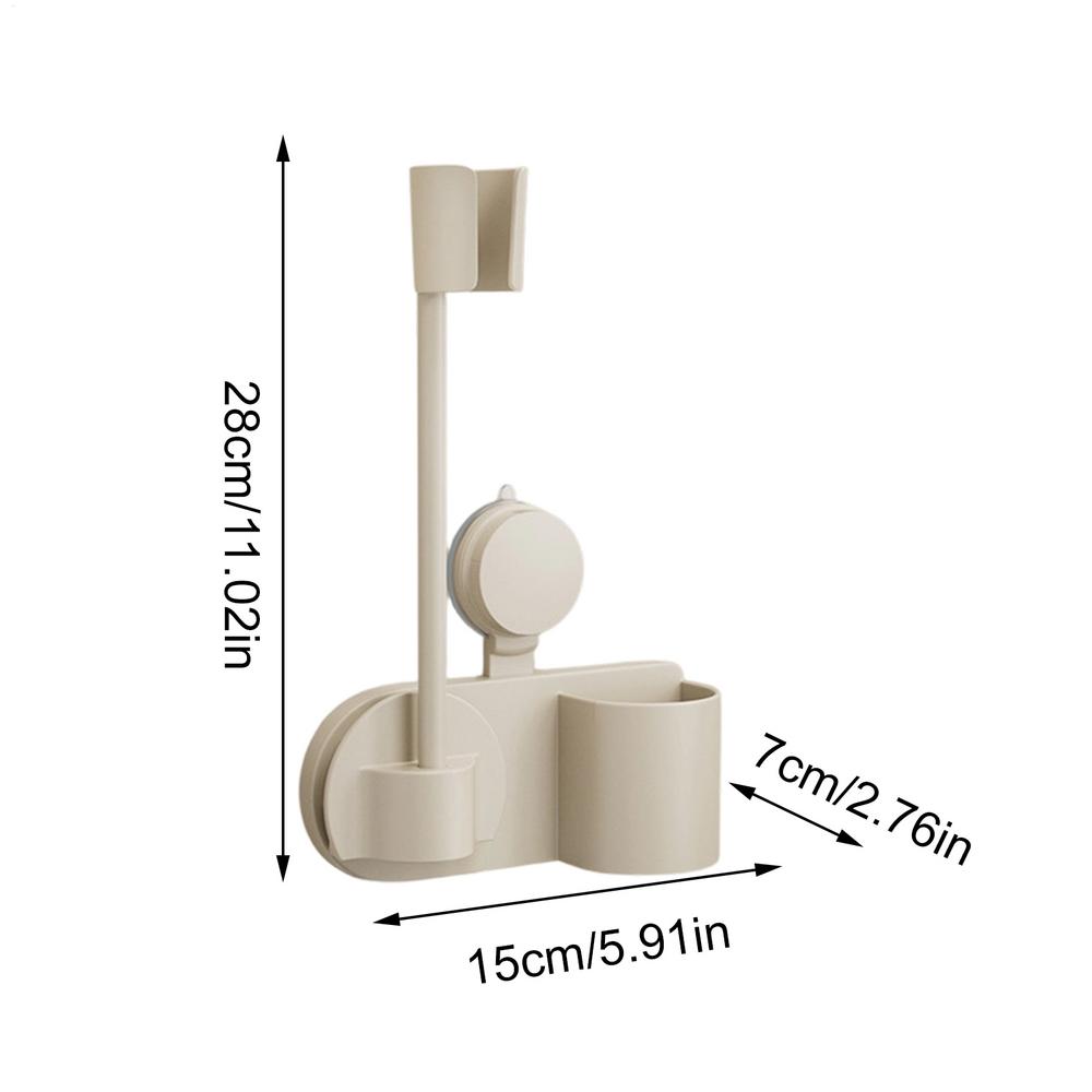 Hair Dryer Holder Suction Cup Storage Modern Universal Blow Dryer Holder Wall Mounted Storage For Home Apartment Hotel College