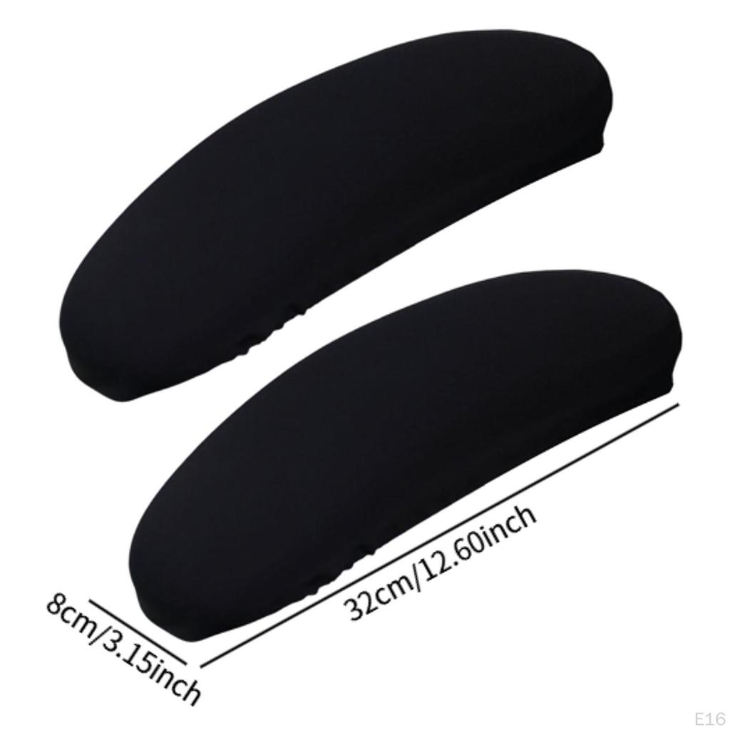 2 Pack of Arm Covers for Computer Chair, Slipcovers Armrests