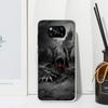 Reaper Skull Skeleton Gun Phone Case For Xiaomi Poco X7 X6 X5 M7 M8 Pro F7 Ultra Redmi 15C 15 13C 13 12C 12 10 10C 10A Art Funda