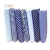 Lachepper 7Pcs/Set Fabric Floral Plaid Cotton Cloth DIY Craft Sewing Handmade  Accessories