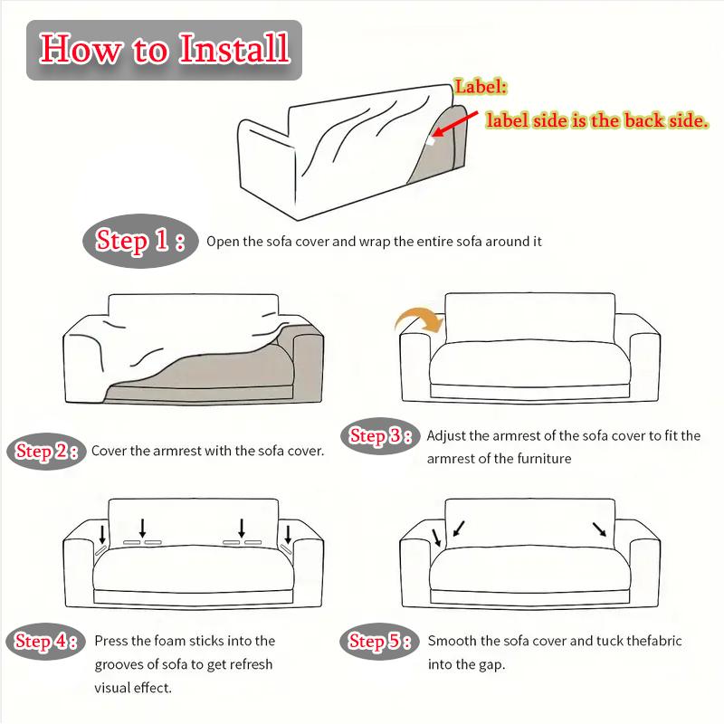 1 шт. чехол для углового дивана L-образный секционный диван эластичный винный/серый чехол для домашних животных на подлокотнике