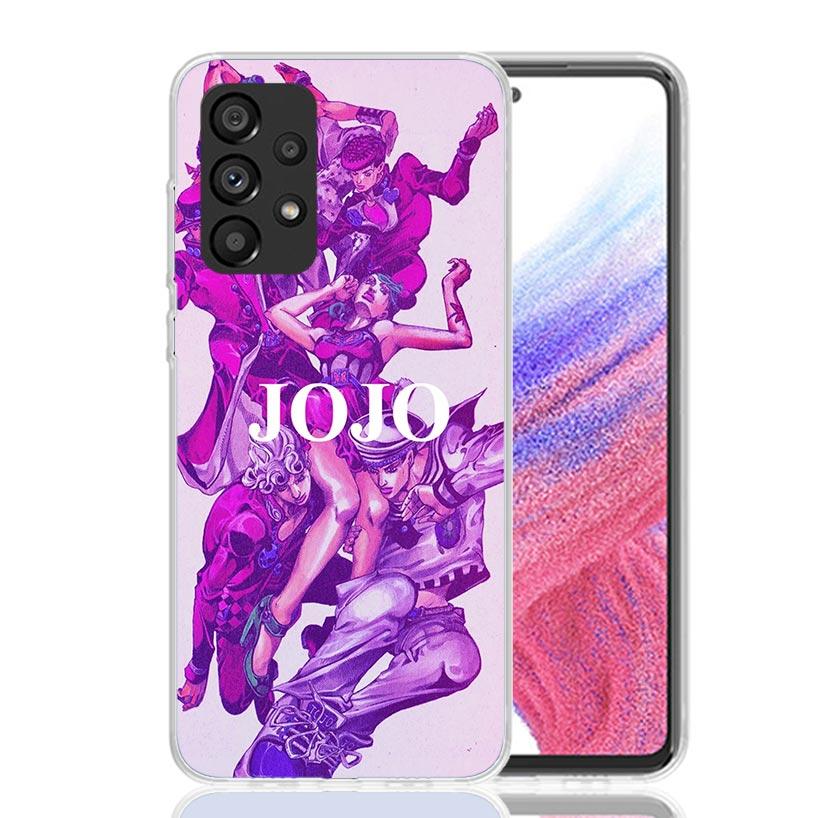 Чехол для телефона Anime JoJo's Bizarre Adventure для Samsung Galaxy A17 A16 A15 A14 A13 A56 A55 A54 A53 A36 A35 A34 A33 A26 A25 A24