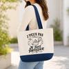 Sac de courses - PLANETEE - J’peux pas je suis Pâtissier - Coton 170 g/m² - 27 L (45×40×15 cm) - Illustration minimaliste