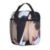 Самый продаваемый ATEEZ WOOYOUNG BOUNCY Акварельная Сумка для ланча Студенческая Ежедневная Компактная Сумка для ланча