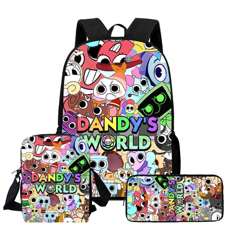 Сумка Dandy'S World Высококачественная Печать Повседневный Межграничный Легкий Рюкзак