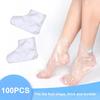 100 шт. одноразовые пинетки для спа-масок для ног, изолирующий рукав для предотвращения грязи и инфекций, парафин для ног, прокладка для ванны для спа-педикюра для ног