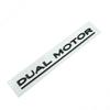 3D Raised DUAL MOTOR Underlined Letters Emblem for Tesla Model 3 Y X S Car Styling High Performance Trunk Badge Sticker