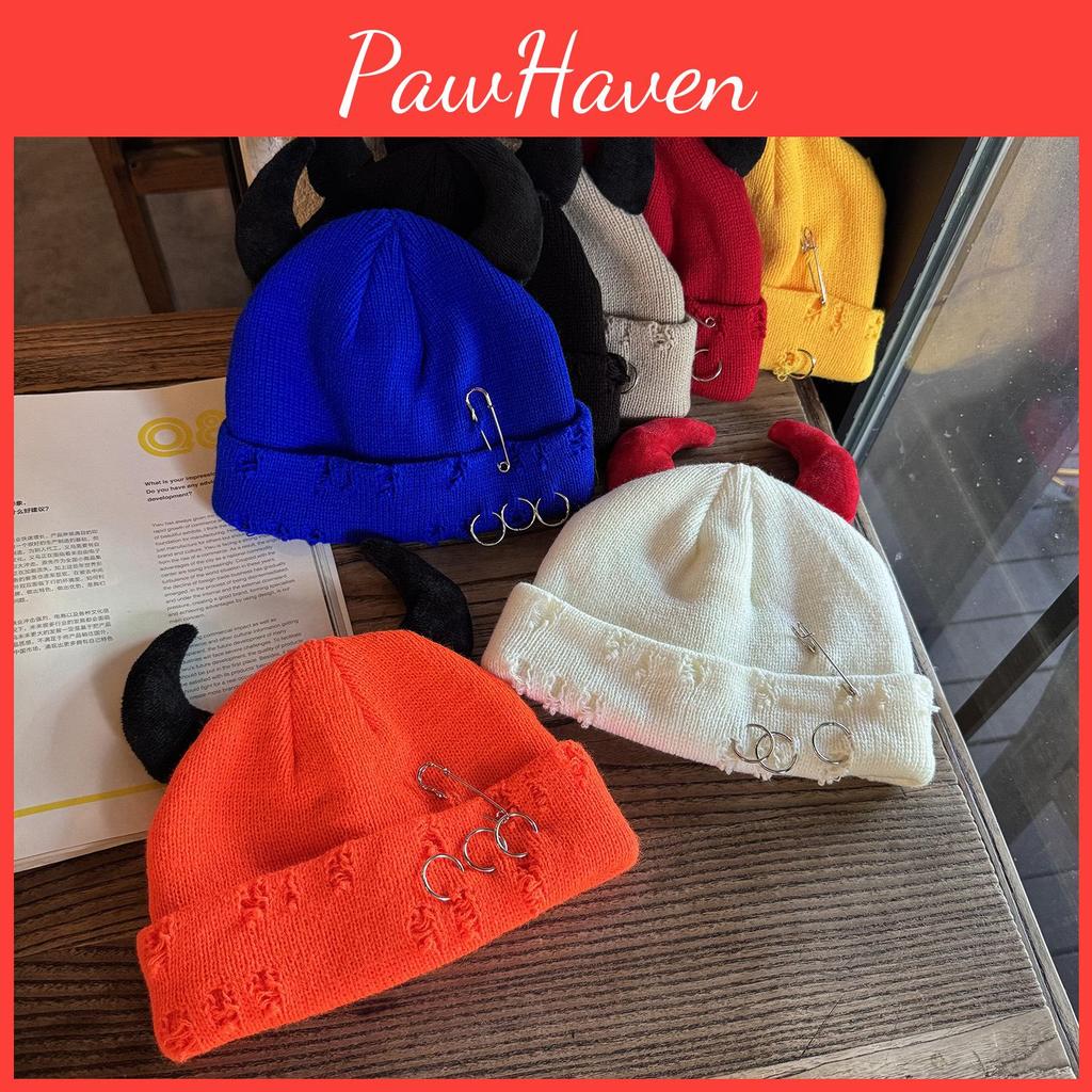 Acrylic Knit Hat For Men Women Winter Warmth Breathable Fashion Street Style
