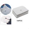 100 Disposable Face Weighing Covers, Headrest Massage Covers for Tables And