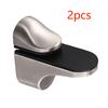 2PCS Glass Shelf Support Glass Clamp Adjustable Glass Shelf Bracket Bathroom Wall Mounted Fixed Layer Board Support Holder