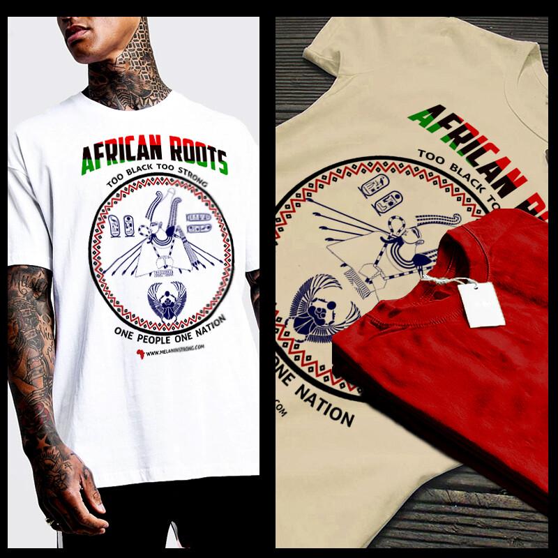 African Kemet Black Gods RBG Ankh Woke Melanated Pride Nubian Africa Unisex T-Shirt