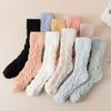 Warm Coral Velvet Socks Winter Floor Socks Thickened Cotton Socks  Women