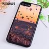 Krajews Арт с воздушным шаром Мягкий чехол для телефона для iPhone 17 Air 16 15 14 plus 11 12 13 pro max Plus coque Fundas