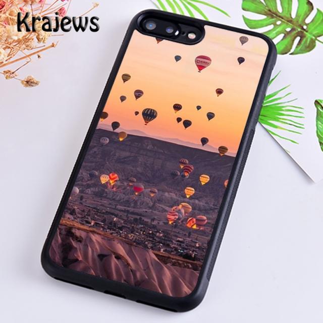 Krajews Арт с воздушным шаром Мягкий чехол для телефона для iPhone 17 Air 16 15 14 plus 11 12 13 pro max Plus coque Fundas
