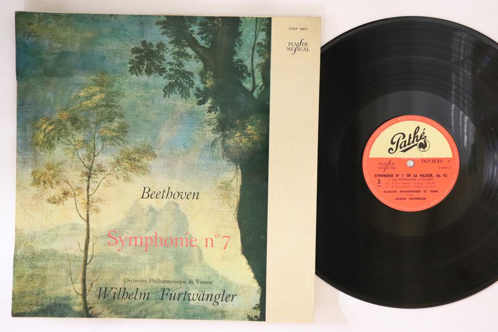 LP Record WILHELM FURTWANGLER WIENER PHILHAR Beethoven Symphony No. 7 FALP30031 LA VOIX DE SON 1958 France Classical Used