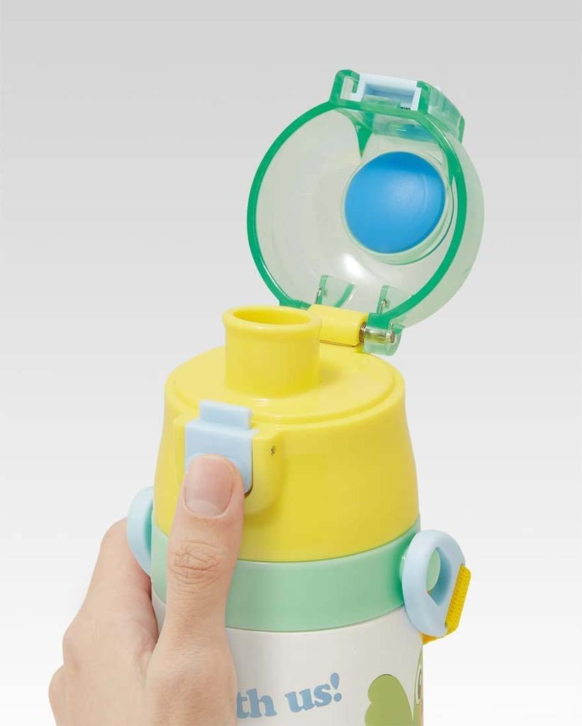 Skater Бутылка для воды 470 мл Shimajiro 23 Нержавеющая сталь Спортивная бутылка Детская SDC4-A