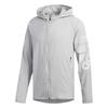 Спортивная толстовка с капюшоном на молнии с длинным рукавом Мужская куртка Серая EB7903