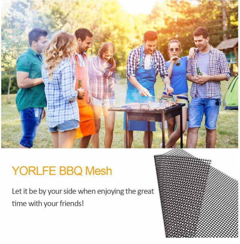 Портативный набор инструментов для барбекю из 18 предметов с сумкой из ткани Оксфорд и столовыми приборами из нержавеющей стали