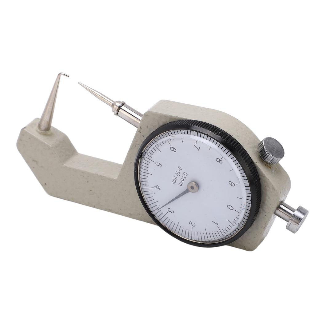 Толщиномер Измерительная шкала Прозрачная Портативный Стрелочный индикатор Износостойкий Микрометр для