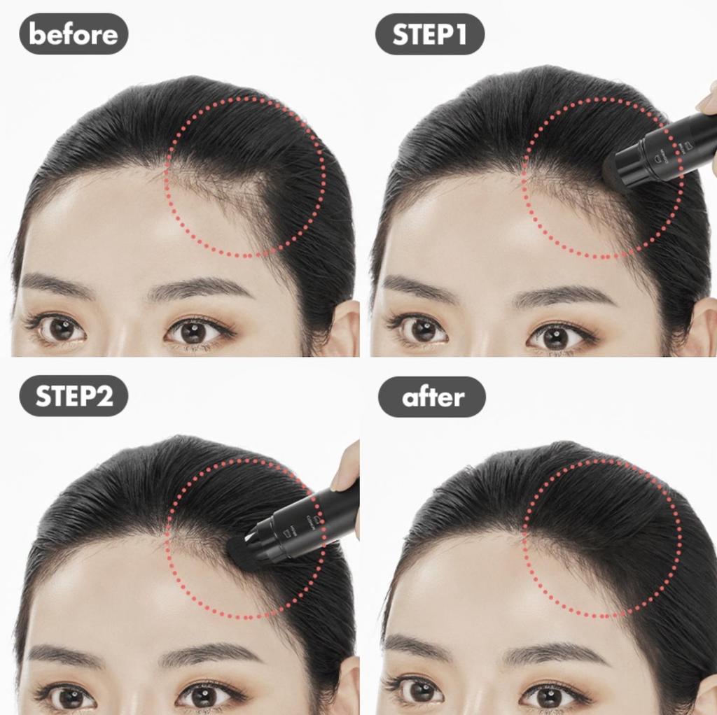 Mise En Scene Hello Cushion Hairline Stick 2,5 г # 1B Мистический черный