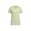Neo Letter Logo Print Casual Sports Short Sleeve Tee Women Tops Light-Green HS6838