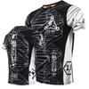 Boxing Muaythai Kickboxing Wrestling MMA UFC Tshirt Men Summer Quick Dry Material Art Short Sleeve Top Casual O-neck Fitness Loose Pullover
