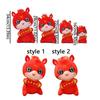 Chinese Style Zodiac Horse Doll 2026 Year of Horse Plush Horse Doll  Festival Gift