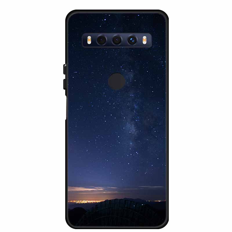 Для чехла TCL 10 SE 10SE Coque Черный ТПУ Силикон Мягкая задняя крышка Чехлы Для телефона TCL 10 SE 6.52" Funda Сумка Защитный чехол