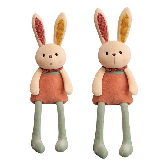 Плюшевая игрушка-кролик, которую можно тянуть вверх, интерактивное мягкое животное со сменными ушами и ногами, забавный кролик, мягкая плюшевая игрушка для дней рождения, Пасхи