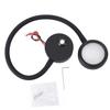 RV Reading Light with USB Port Flexible Gooseneck Bedside Wall Lamp for Boat Yacht 620?625nm Red