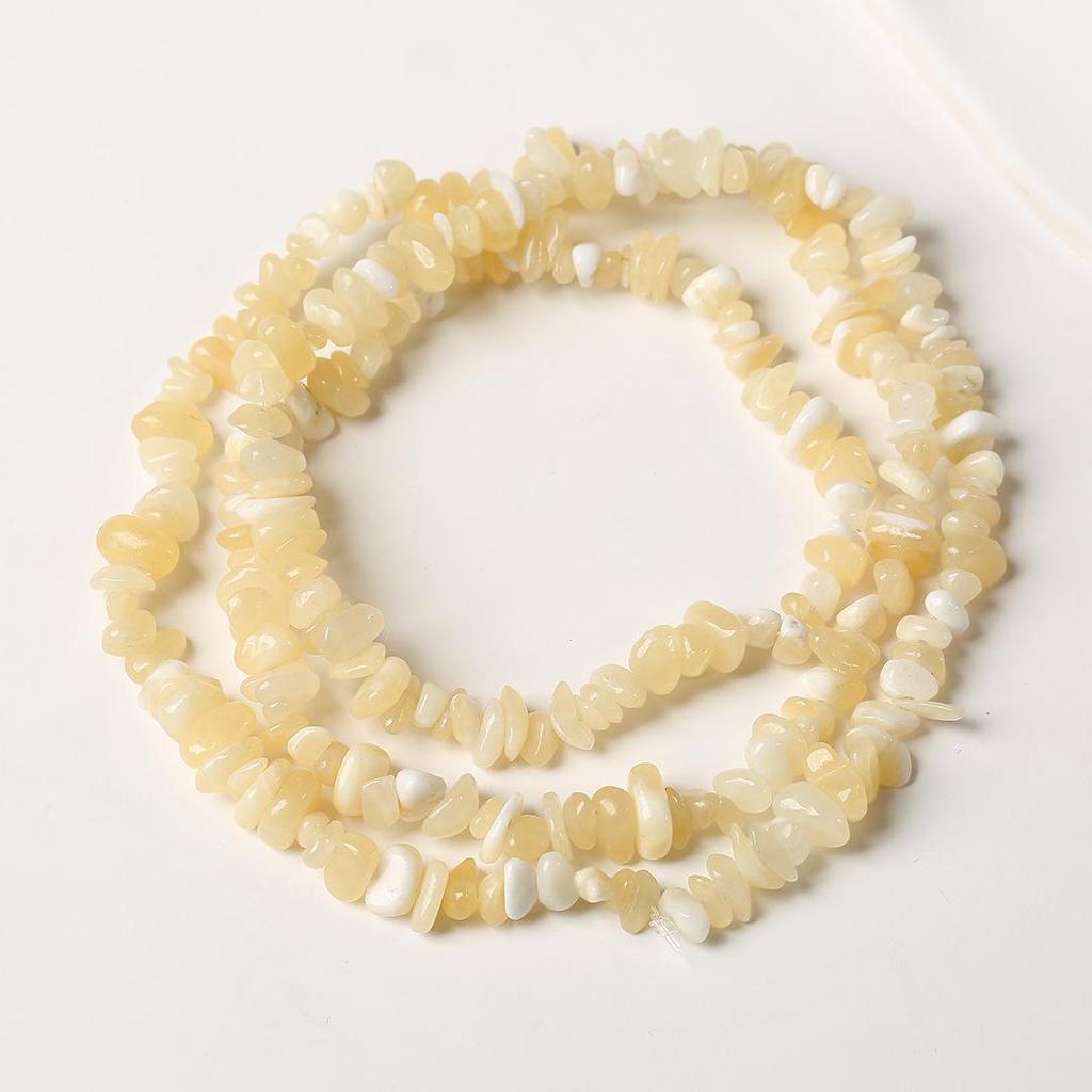 Ожерелье из натурального аметиста, 80 см - Полированные, Неправильные полоски для изготовления украшений и браслетов своими руками