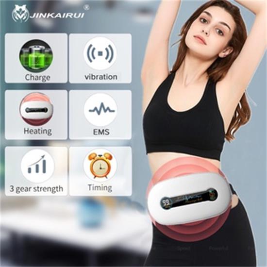 JINKAIRUI Массажер для живота, фитнес-оборудование, пояс, инфракрасный свет, горячий компресс, фитнес-массажер для талии
