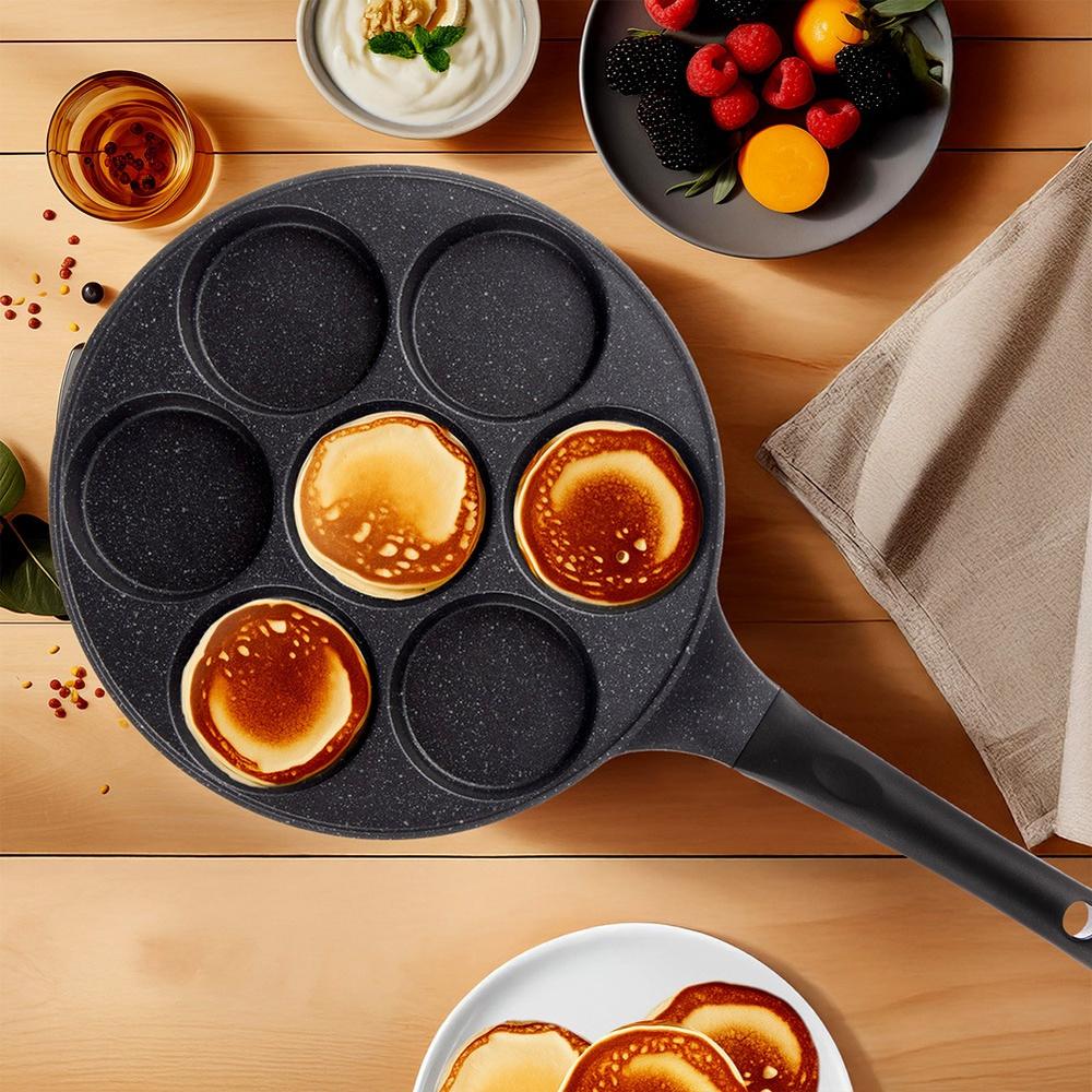 Granite egg pan 7 holes GRANDE 27 cm