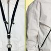 Polyester Phone Lanyard Adjustable 5mm Neck Strap Crossbody Cell Phone Strap with Patch