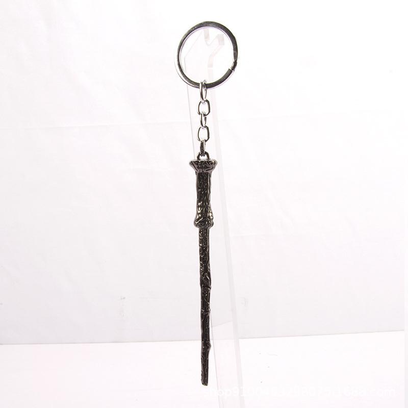 Potter Magic Harry Awakened Badge Scepter Alloy Key Chain Bag Decoration Pendant